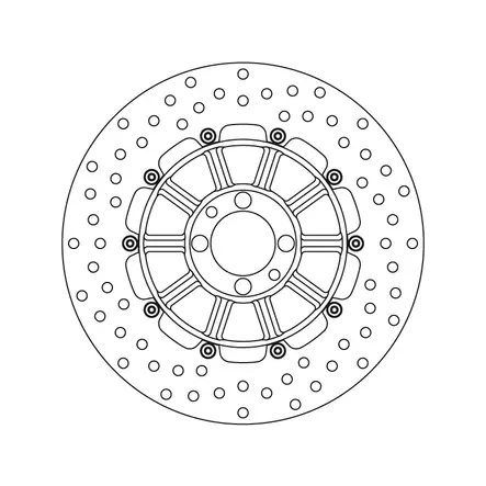 Brembo Serie Oro jarrulevy - Duell MP varaosat ja tarvikkeet - 121962 - 1