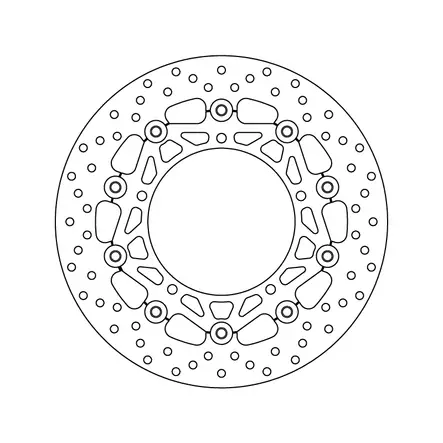 Brembo Serie Oro jarrulevy kelluva - Duell MP varaosat ja tarvikkeet - 121292 - 1