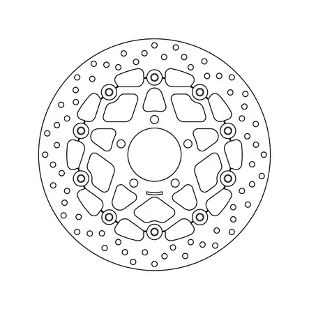 Brembo Serie Oro jarrulevy kelluva - Duell MP varaosat ja tarvikkeet - 121552 - 1