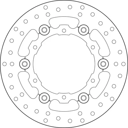 Brembo Serie Oro jarrulevy kelluva - Duell MP varaosat ja tarvikkeet - 121842 - 1