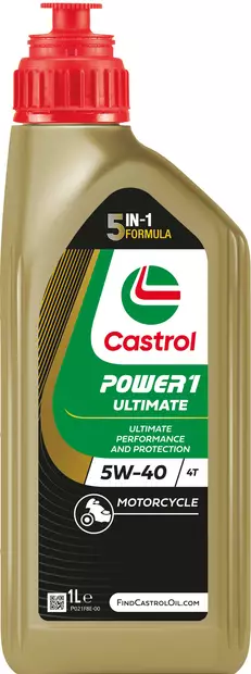 Castrol Power1 Ultimate 4T 5W-40 1L (12) - Duell öljyt ja muut nesteet - 62382 - 1