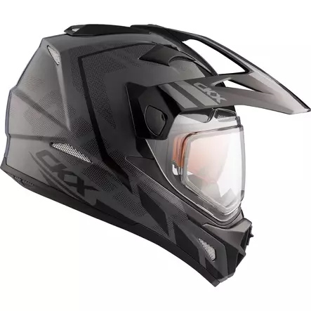 CKX Kypärä QUEST RSV Moosek Sähkövisiirillä Harmaa XS - Duell ajovarusteet - 60042 - 1