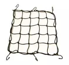 Forte Tavaraverkko Musta 38 x 38cm - Duell mopojen varaosat ja tarvikkeet - 114872 - 1