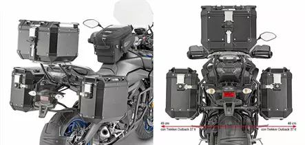 Givi Sivulaukkuteline Trekker Outback Tracer 900 -18 - Duell MP varaosat ja tarvikkeet - 102932 - 1