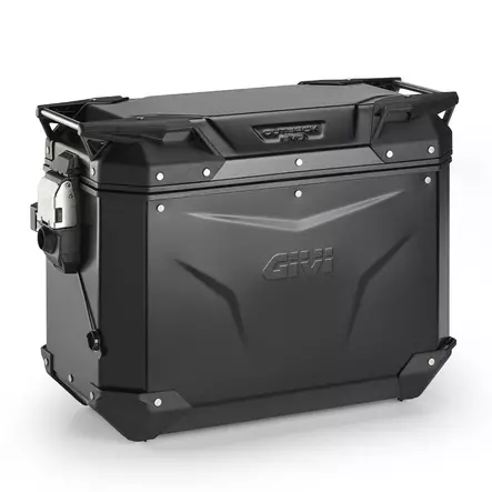 Givi Trekker Outback EVO Black Alu side-case Right 44ltr sold without lock - Duell MP varaosat ja tarvikkeet - 104532 - 1