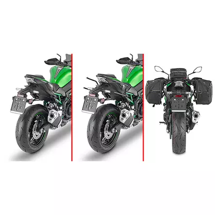 Givi TUB.HOLDER SOFT BAGS KAWA. Z900 (20-21) - Duell MP varaosat ja tarvikkeet - 101282 - 1