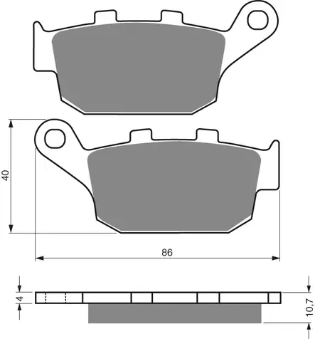 GOLDFREN Jarrupalat 020 Ceramic Carbon S3 - Duell MP varaosat ja tarvikkeet - 67392 - 1