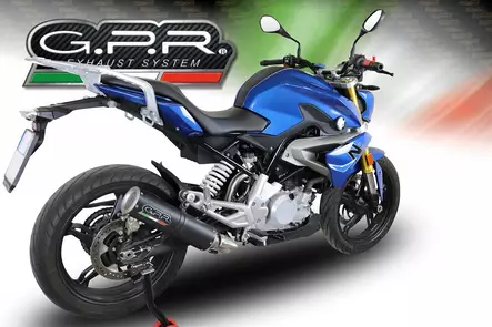 GPR Bmw G 310 R 2017/20 e4 EC-Approv. full line exhaust catalized M3 Black Tita - Duell MP varaosat ja tarvikkeet - 110372 - 1