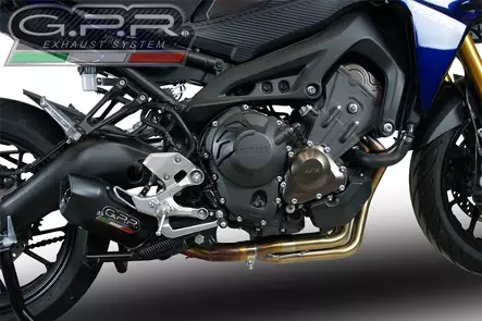 GPR Yamaha Mt-09 Tracer Fj-09 Tr 2015/16 e3 EC-Approv. full line exhaust Furore - Duell MP varaosat ja tarvikkeet - 110452 - 1