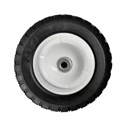 Greentek Pyörä 8" x 1.75" Yleismalli Metallivanne 1/2" akselille Laakereill - Duell pienkoneiden varaosat ja tarvikkeet - 73672 - 1