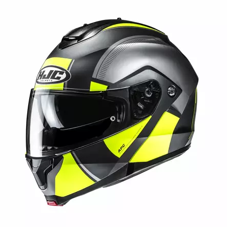 HJC Kypärä C91N Jyn Fluo Keltainen/Harmaa MC3HSF M - Duell ajovarusteet - 55592 - 1