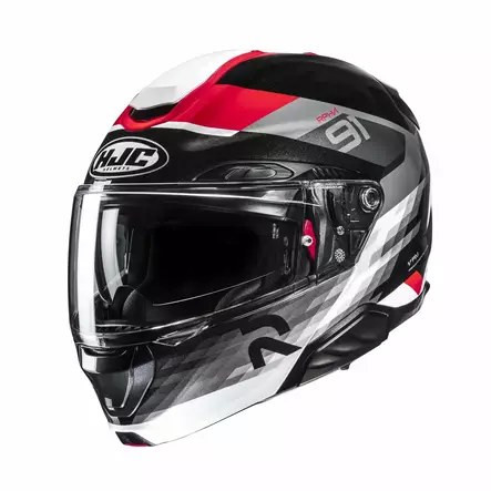 HJC Kypärä RPHA 91 Madal Musta/Punainen MC1, 2XL - Duell ajovarusteet - 56002 - 1