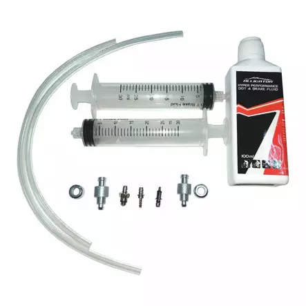 Hydraulijarrujen ilmaussarja ALLIGATOR Avid ja Hayes 100ml DOT 4.0 - Duell polkupyörien varaosat ja tarvikkeet - 65512 - 1