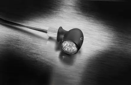 Kellermann Atto® DF LED mini indicator 3 in 1 black w/ clear glass - Duell MP varaosat ja tarvikkeet - 131312 - 1