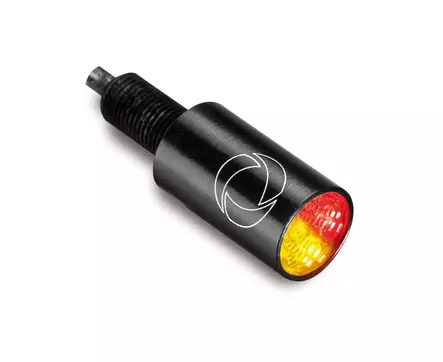Kellermann Atto® DF LED mini indicator 3 in 1 Integral black w/ clear glass - Duell MP varaosat ja tarvikkeet - 131512 - 1