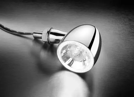 Kellermann Bullet 1000® PL White chrome w/ clear glass - Duell MP varaosat ja tarvikkeet - 131972 - 1