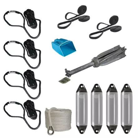 Liros Varustepaketti Harmaa 12mm - Duell venetarvikkeet - 66852 - 1