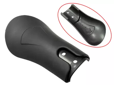 Lokasuojan jatke CAVO etu/taka musta 45mm - Duell polkupyörien varaosat ja tarvikkeet - 76192 - 1