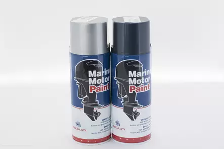 Moottorimaali 400ml Evinrude blue 86- - Duell venetarvikkeet - 4132 - 1