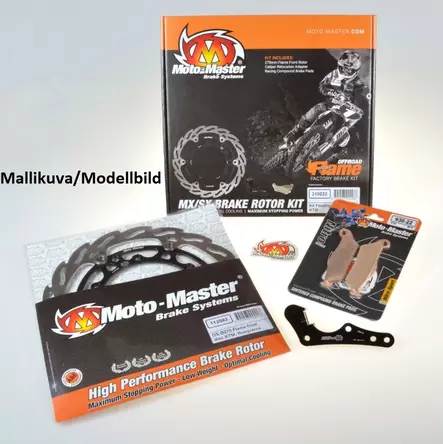 Moto-Master Kit Floating 270 Offroad Kawasaki (levy-adapteri-jarrupalat) - Duell MP varaosat ja tarvikkeet - 120652 - 1