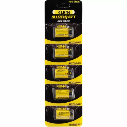Motobatt 4LR44 6V Alkaline battery (5pcs) - Duell muut varaosat ja tarvikkeet - 131932 - 1
