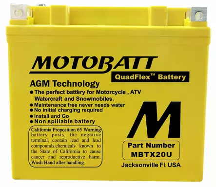 Motobatt MBTX20U akku - Duell muut varaosat ja tarvikkeet - 131542 - 1