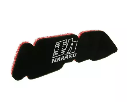 Naraku Ilmansuodatin Double Layer Aprilia- (Piaggio) / Gilera- / Piaggo-skoot. - Duell mopojen varaosat ja tarvikkeet - 115442 - 1