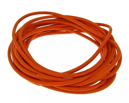 Naraku Sytytysjohto Ø7.5mm / 10m Oranssi - Duell mopojen varaosat ja tarvikkeet - 114832 - 1