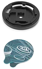 NUVIZ Controller Mount Plate - Duell MP varaosat ja tarvikkeet - 117052 - 1