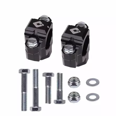 ODI MACHINED MX BAR MOUNTS 1-1/8” "Drop-In" Style-Black BLACK Machined - Duell MP varaosat ja tarvikkeet - 53752 - 1