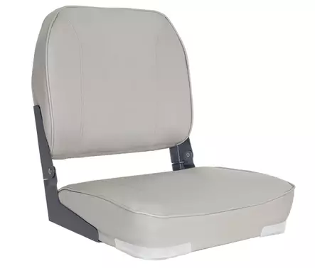 OS DELUXE FOLD DOWN SEAT UPHOLSTERED GREY - Duell venetarvikkeet - 132312 - 1