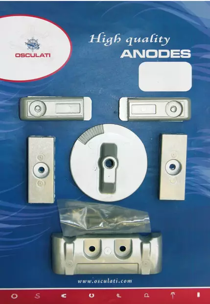 Osculati anodisarja (alu) Mercury Verado 6 - Duell venetarvikkeet - 4172 - 1