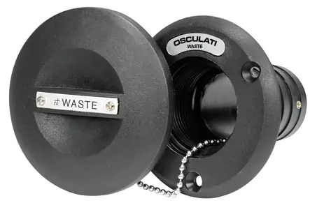 Osculati kansiruuvike nylon WASTE 38mm - Duell venetarvikkeet - 5542 - 1