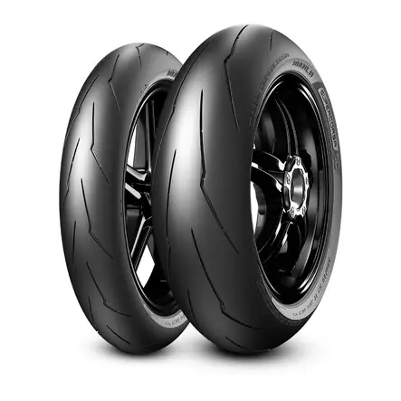 Pirelli Diablo Supercorsa V3 120/70 ZR 17 M/C 58W TL SC1 Fr. - Duell renkaat - 64172 - 1