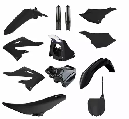 Polisport Complete Restyle Kit YZ125/250 02-21 22 style Black - Duell MP varaosat ja tarvikkeet - 129152 - 1