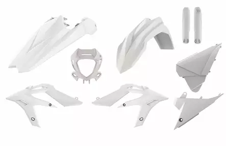 Polisport Full kit X-TRAINER (20-22) White (1) - Duell MP varaosat ja tarvikkeet - 129342 - 1