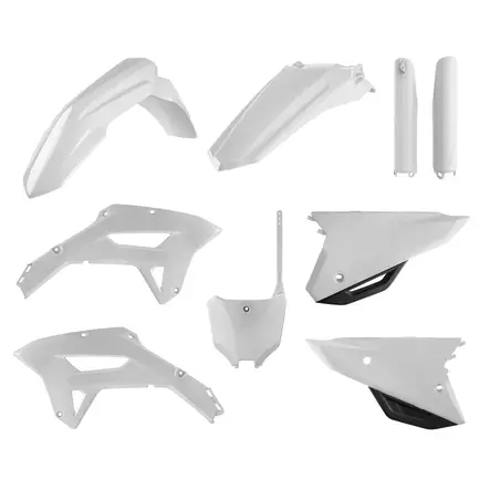 Polisport Plastic Kit Honda CRF450RX(21-24) CRF250RX 22-24 White (1) - Duell MP varaosat ja tarvikkeet - 129172 - 1