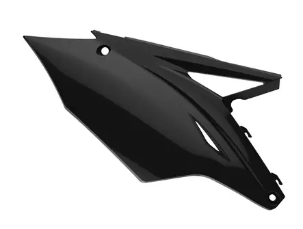 Polisport side panels KX450F(16-18) KX250F(17-20)black (5) - Duell MP varaosat ja tarvikkeet - 130352 - 1