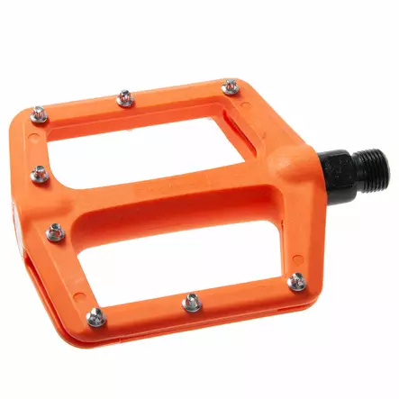 Poljin 9/16" Cavo MTB/BMX polyamidi oranssi vaihdettavat nastat sis 10 kpl - Duell polkupyörien varaosat ja tarvikkeet - 67602 - 1