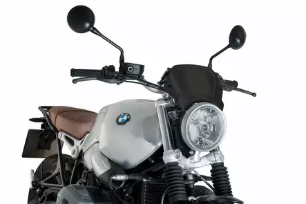 Puig Aluminium Front Plate For Bmw R Nine T C/Black - Duell MP varaosat ja tarvikkeet - 89722 - 1