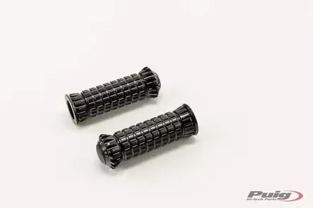 Puig Footpegs R-Fighter Piloto Rig/Left C/Black - Duell MP varaosat ja tarvikkeet - 90352 - 1
