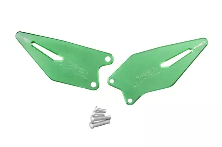 Puig Heel Plates Kawasaki Zx6R Ninja 23'- C/Green - Duell MP varaosat ja tarvikkeet - 95412 - 1