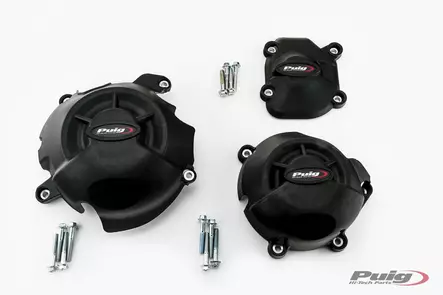 Puig Kit 3 Caps Engine Cover Kawasaki Z800/Z800E 13'-16 - Duell MP varaosat ja tarvikkeet - 99872 - 1