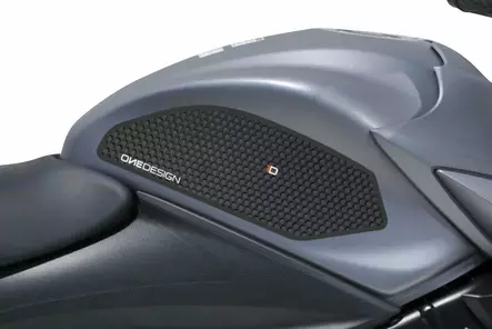 Puig Lateral Tank Pads Suzuki C/Black - Duell MP varaosat ja tarvikkeet - 99572 - 1
