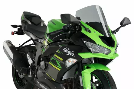 Puig R-Racer Screen Kawasaki Zx-6R 19' C/Smoke - Duell MP varaosat ja tarvikkeet - 95102 - 1