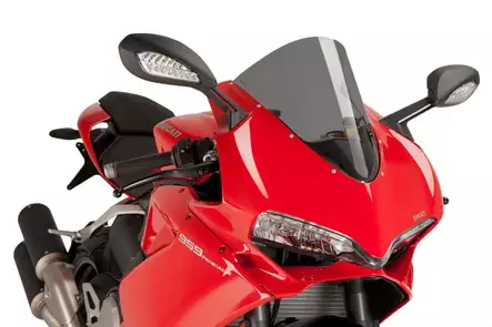 Puig Racing Screen Ducati 959-1299 Panigale/S C/Dark Sm - Duell MP varaosat ja tarvikkeet - 91852 - 1