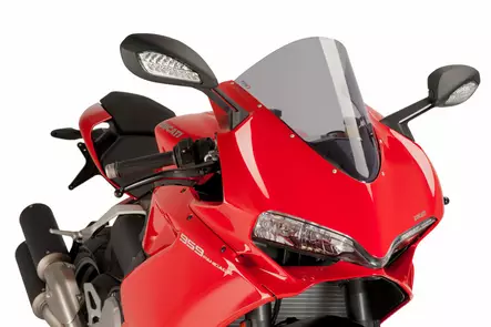Puig Racing Screen Ducati 959-1299 Panigale/S C/Smoke - Duell MP varaosat ja tarvikkeet - 91112 - 1