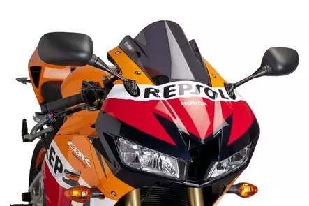 Puig Racing Screen Honda Cbr600Rr 13-17 C/Dark Smoke - Duell MP varaosat ja tarvikkeet - 92952 - 1