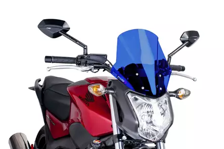 Puig Racing Screen Honda Nc750S 14-18' C/Blue - Duell MP varaosat ja tarvikkeet - 93102 - 1