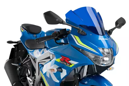 Puig Racing Screen Suzuki Gsx-R125 17-'C/Blue - Duell MP varaosat ja tarvikkeet - 89792 - 1